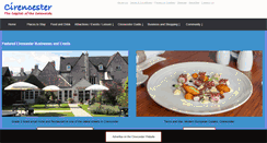 Desktop Screenshot of cirencester.co.uk