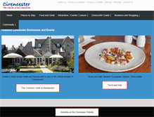 Tablet Screenshot of cirencester.co.uk